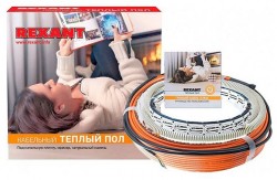 Кабельный теплый пол в стяжку, под плитку и ламинат Rexant (Рексант), купить по выгодной цене в интернет-магазине 21vek-220v.ru