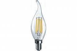 Лампы светодиодные LED свеча с цоколем E14, E27 Gauss (Гаусс), купить по выгодной цене в интернет-магазине 21vek-220v.ru