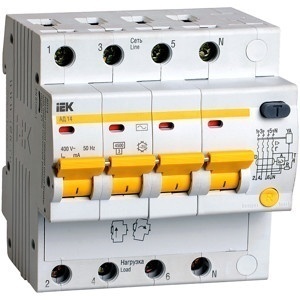 Дифференциальные автоматические выключатели (Дифф) ЭРА (ERA), купить по выгодной цене в интернет-магазине 21vek-220v.ru