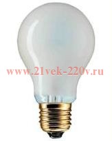Лампа накаливания ReinfC 40W E27 230V A60 FR_PHILIPS_(вибростойкая матовая D60)