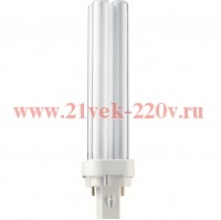 Лампа компактная люминесцентная Philips MASTER PL C 18W/827/2P