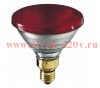 Лампа инфракрасная PHILIPS IR100С PAR38 E27 230V d121x136 прозрачная
