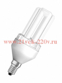 Лампа компактная люминесцентная DULUX EL FACILITY 10W/825 176 310V E14 530Lm d45x126 OSRAM