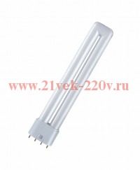 Лампа компактная люминесцентная DULUX L 18W/32 930 2G11 (тёплый белый)(только )