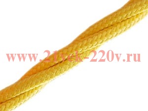 2х0.75 Yellow(желтый) матерчатый провод