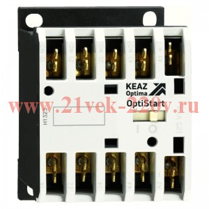 Мини-контактор OptiStart K-M-09-30-10-D060-F с клеммами фастон КЭАЗ 335640