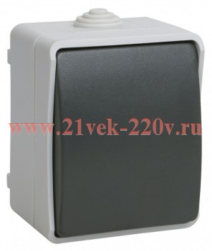 ВСк20-1-0-ФСр Выключатель кнопочный для открытой установки ФОРС IP54 IEK