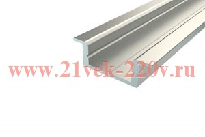 Профиль врезной алюминиевый 2207-2 REXANT, 2м