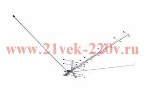 Активная эфирная антенна для аналогового и цифрового телевидения DVB-T2 усиление 21-31 дБ