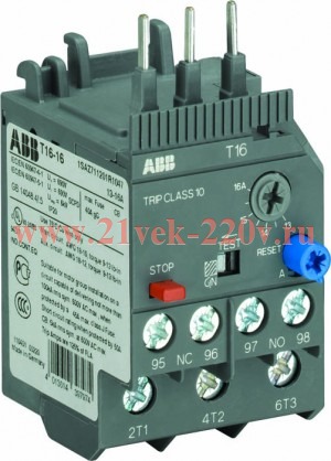 Блок контактный дополнительный CA4-04M (4НЗ) для контакторов AF09…AF16..-30-10 ABB