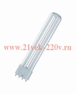 Лампа компактная люминесцентная DULUX L 18W/31 830 2G11 L225 (тёплый белый)
