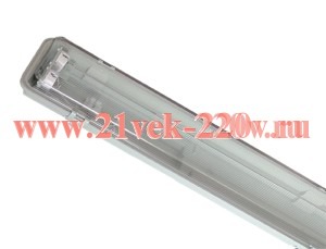 Светильник Foton FL-LED LSP-BOX-2x1200 61*107*1260мм под светодиодную лампу Т8 аналог ЛСП IP65