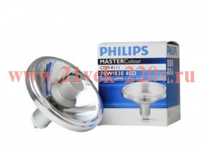 Лампа металлогалогенная Philips CDM-R111 20W/830 10° GX8.5 (МГЛ)