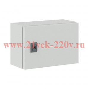 Навесной металлический влагозащищенный шкаф DKC CE IP66 200х300х150мм с монтажной платой