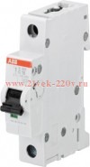Автоматический выключатель ABB 1-полюсный S201 C8 (автомат)