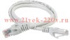 ITK Коммутационный шнур RG45 патч-корд, кат.6 UTP, 0,5м, серый