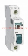 Автоматический выключатель 1Р 16А х-ка B ВА-101 4,5кА DEKraft