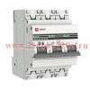 Автоматический выключатель 3P 6А (D) 4,5kA ВА 47-63 EKF PROxima (автомат)