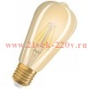 Лампа филаментная светодиодная капля Osram LED Vintage CLAS ST64 21 2.8W/824 200lm E27 Filament