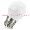 Лампа светодиодная шарик FL-LED GL45 5.5W E27 6400К 220V 510Лм 45*80мм FOTON дневной белый свет