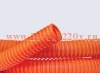 Труба ПНД гибкая гофр. д.25мм, лёгкая с протяжкой, 50м, цвет оранжевый ДКС