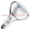 Лампа инфракрасная PHILIPS IR250CH BR125 E27 230-250V d125x181 прозрачная
