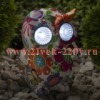 ЭРА ERAFYS01-04 Садовый светильник Птица на солнечной батарее, полистоун, 15 см