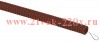 Труба гофрированная легкая ПВХ d16мм с протяжкой дуб (уп.25м) Эра Б0043214