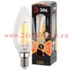 ЭРА F-LED B35-5W-827-E14 (филамент, свеча, 5Вт, тепл, E14)