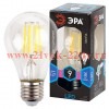 Лампа светодиодная филаментная F-LED A60-9W-840-E27 9Вт грушевидная нейтр. E27 Эра Б0043434
