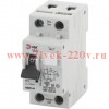 Выключатель автоматический дифференциального тока 1P+N C 40А 100мА тип A АВДТ 64 Pro NO-902-12 ЭРА Б