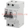 Выключатель автоматический дифференциального тока 1P+N C 63А 100мА тип A АВДТ 64 Pro NO-902-21 ЭРА Б