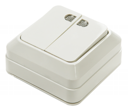 Розетки и выключатели накладные IN HOME, купить по низкой цене в Москве