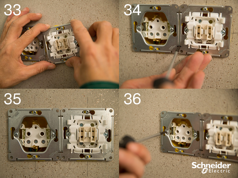 Монтаж розетки и выключателя своими руками