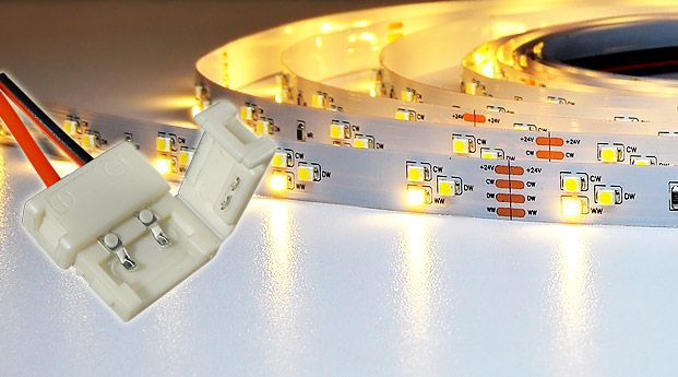 Как соединить две светодиодные ленты в домашних условиях?