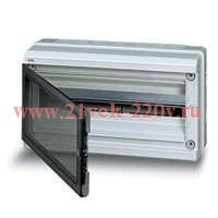 EUROPA IP65 бокс настенный 18М прозр.дверь серый ABB