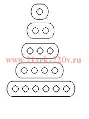 Шильдик MA6-1002 (2 места) для пластикового кнопочного поста ABB