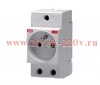 Розетка щитовая ABB (АББ) M1174 французский стандарт
