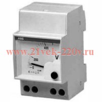 Вольтметр прям.вкл.пост.ток VLM 2/100V ABB