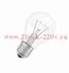 Лампа накаливания CLASSIC A CL 25W 230V E27 220lm d60x105 OSRAM