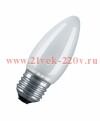 Лампа накаливания CLASSIC B FR 25W 230V E27 (свеча матовая d=35 l=100)