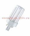 Лампа компактная люминесцентная DULUX T 13W/31 830 PLUS GX24d 1 (тёплый белый)