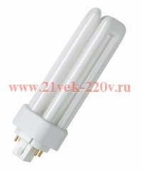 Лампа компактная люминесцентная DULUX T/E 18W/41 827 PLUS GX24q 2