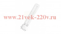 Лампа ультрафиолетовая HNS S/E 11W 2G7 d28х212 (бактерицидная)