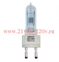 Лампа галогенная 64787 CP/75 230V 2000W G22 52000lm 480h d35x160 3200K