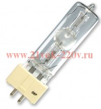 Лампа галогенная HSR 575W/72 95V GX9,5 d30x125 (MSR 575W /2 PHILIPS)