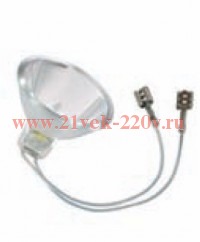 Лампа галогенная 64337 A 48 15 6,6A 48W flat female cabel 1500h d50,2x45,6