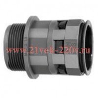 Муфта труба-коробка DN12 мм M16х1,5 полиамид чёрная DKC