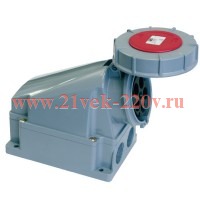 Розетка наружной установки IP67 125 A 3P+E 400V ДКС