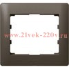 Рамка Legrand Galea Life 1 пост Dark Bronze